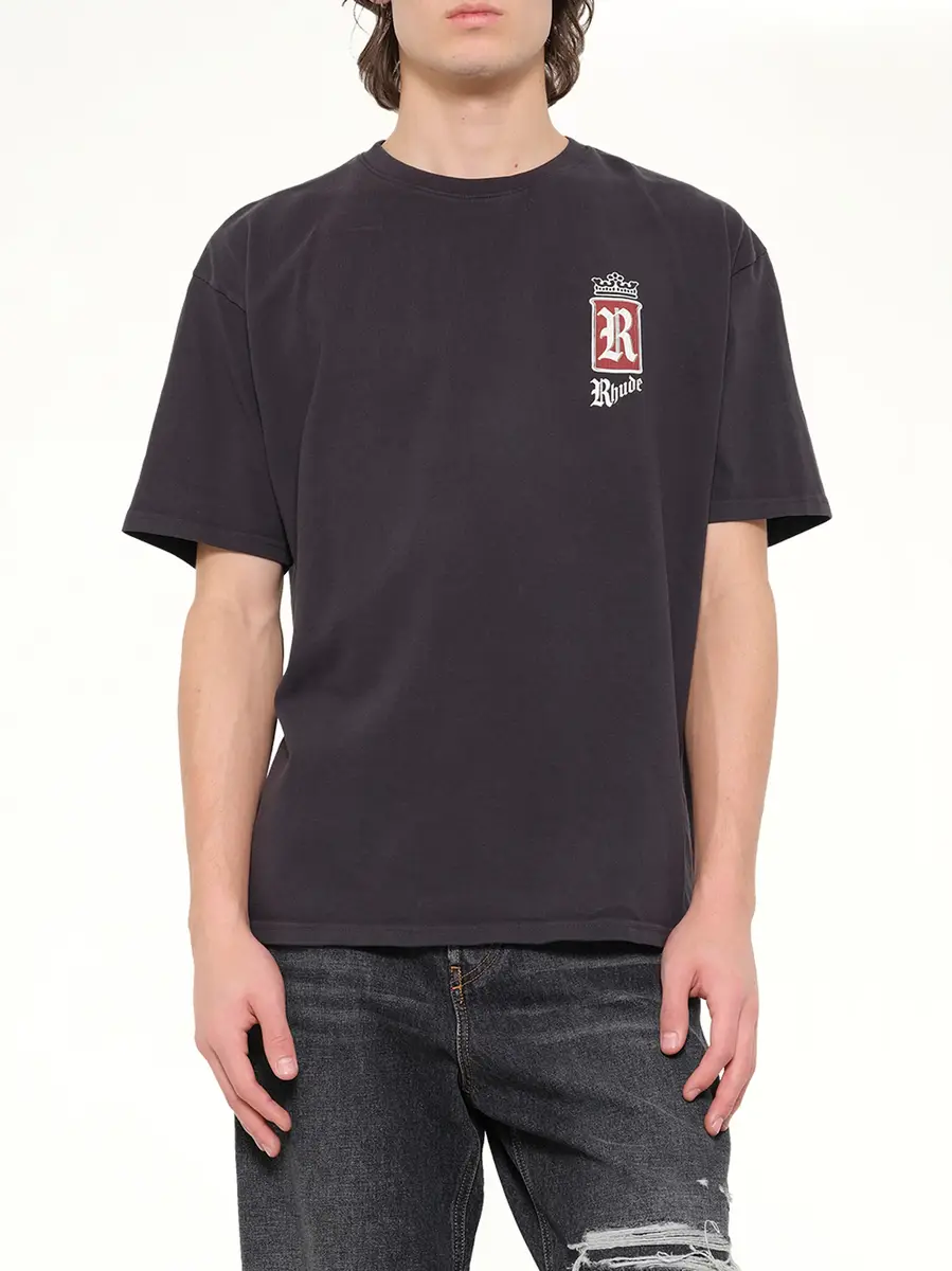 Rhude Rhude Fumar 91 T-shirt in Vintage Black | Thumbnail 6 Rhude Rhude Fumar 91 T-shirt in Vintage Black | Thumbnail 6