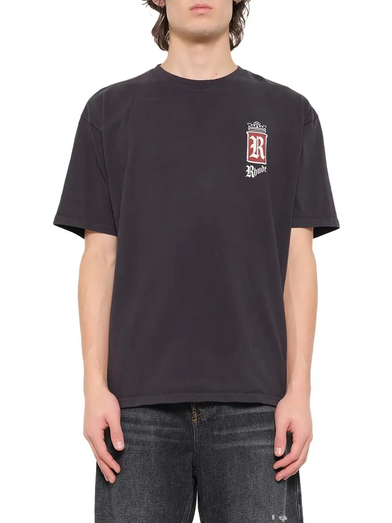 Rhude Rhude Fumar 91 T-shirt in Vintage Black