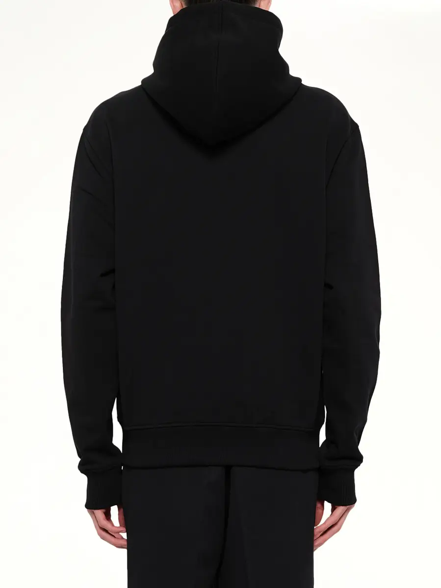 AMI PARIS Contrasted Ami De Coeur Zip Hoodie | Thumbnail 5 AMI PARIS Contrasted Ami De Coeur Zip Hoodie | Thumbnail 5