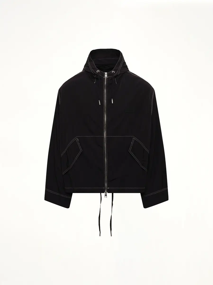 AMI PARIS Crinkle Nylon Zipped Jacket | Thumbnail 2 AMI PARIS Crinkle Nylon Zipped Jacket | Thumbnail 2