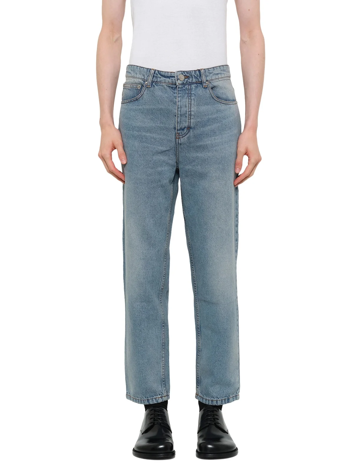 AMI PARIS Tapered Fit Jeans
