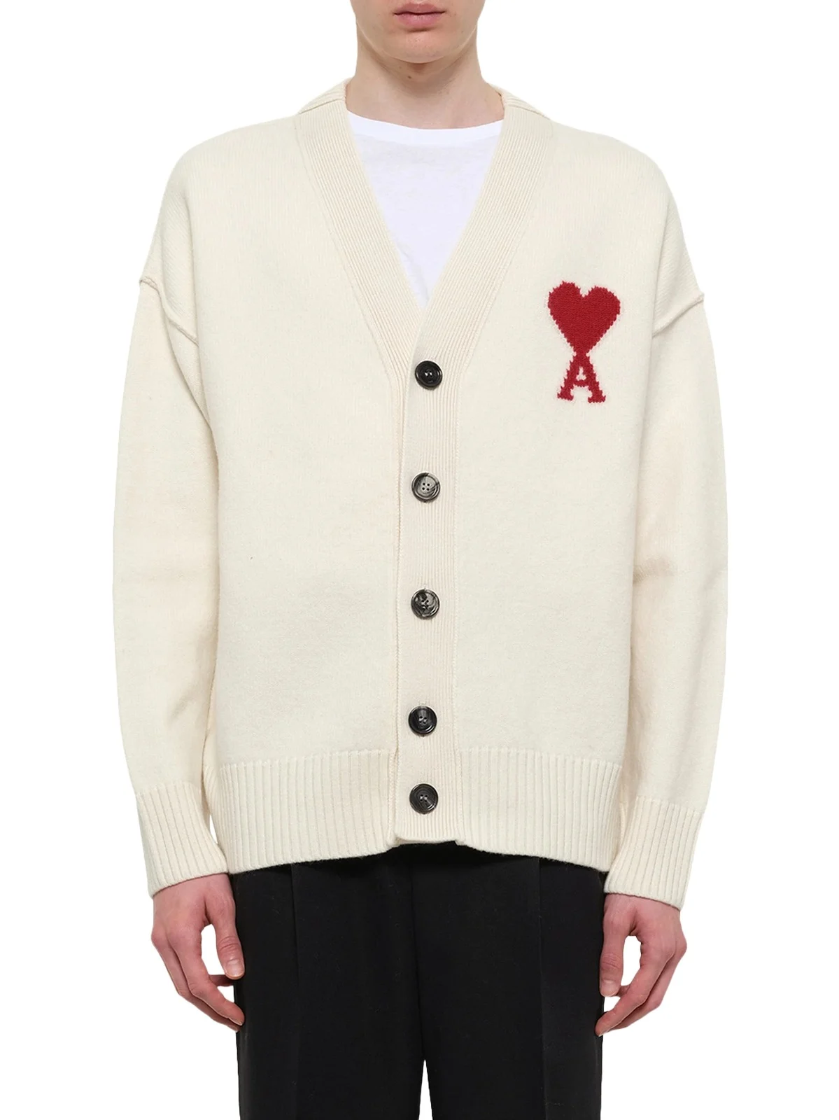 AMI PARIS Ami De Coeur Cardigan