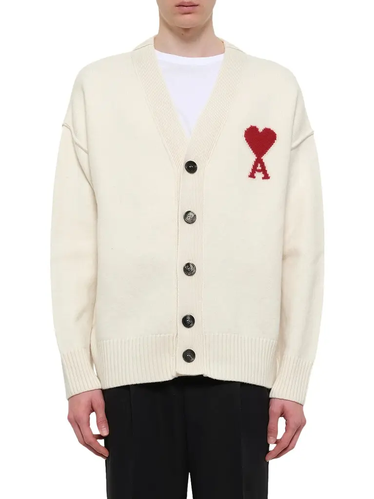 AMI PARIS Ami De Coeur Cardigan