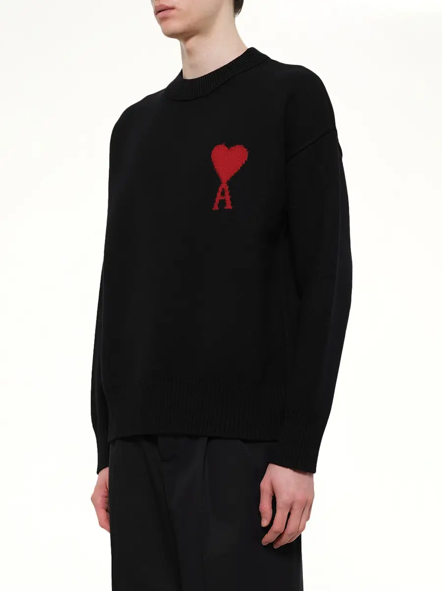 AMI PARIS Ami De Coeur Sweater | Thumbnail 3 AMI PARIS Ami De Coeur Sweater | Thumbnail 3