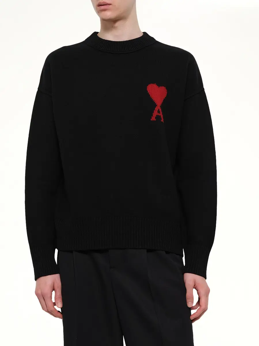 AMI PARIS Ami De Coeur Sweater | Thumbnail 6 AMI PARIS Ami De Coeur Sweater | Thumbnail 6