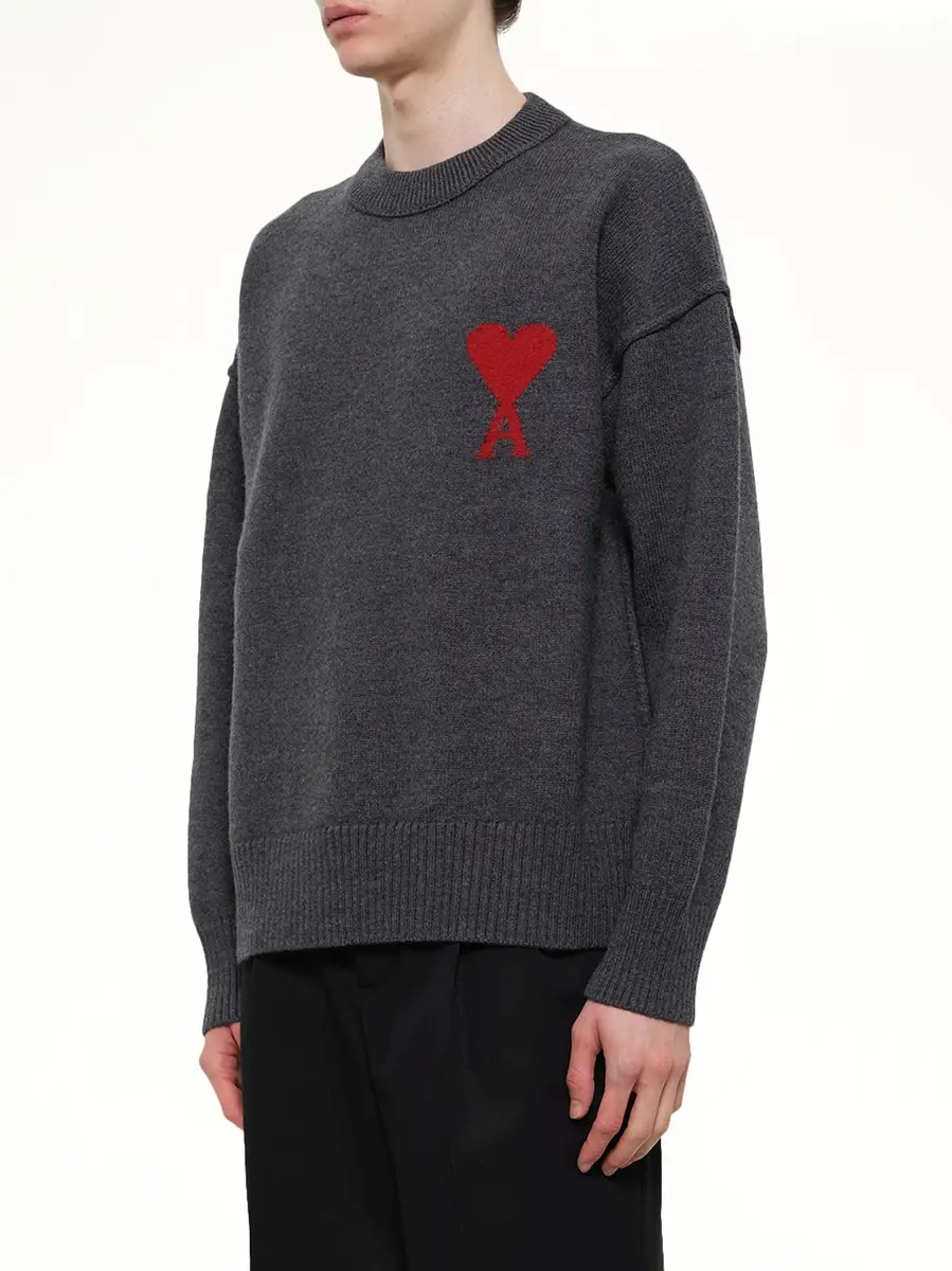 AMI PARIS Ami De Coeur Sweater | Thumbnail 3 AMI PARIS Ami De Coeur Sweater | Thumbnail 3