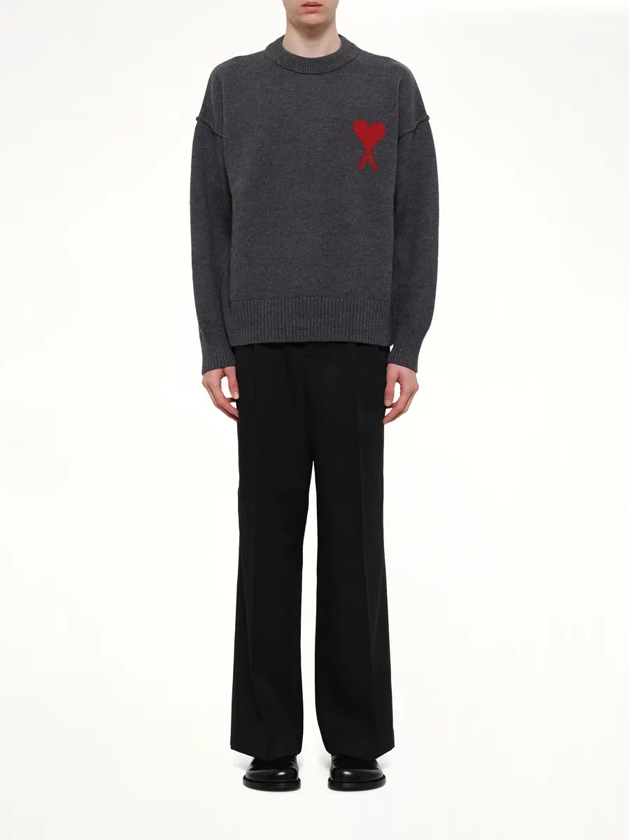 AMI PARIS Ami De Coeur Sweater | Thumbnail 7 AMI PARIS Ami De Coeur Sweater | Thumbnail 7