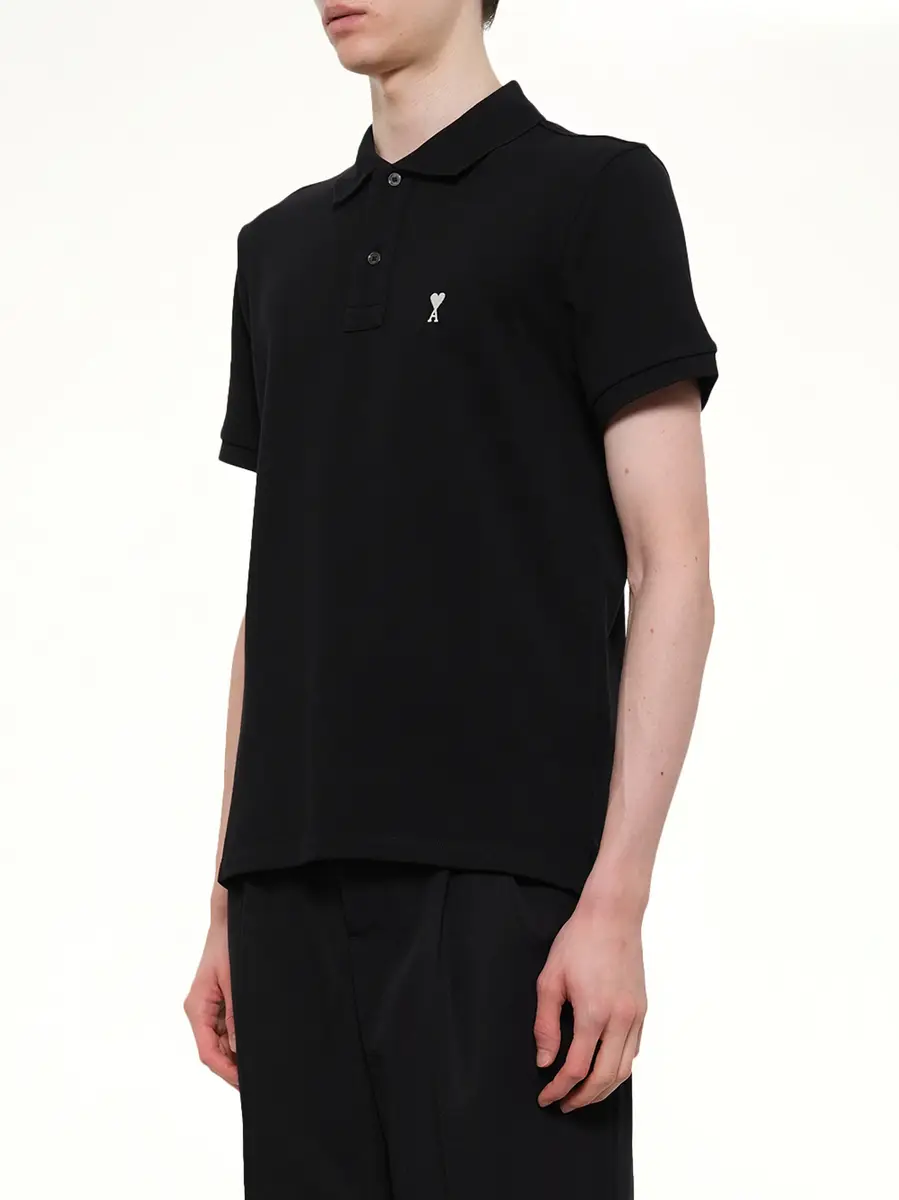 AMI PARIS Contrasted Adc Polo | Thumbnail 3