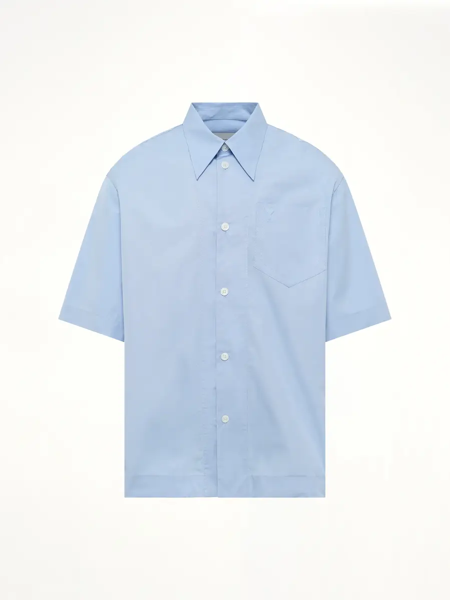AMI PARIS Camp Collar Short Sleeve Shirt | Thumbnail 2 AMI PARIS Camp Collar Short Sleeve Shirt | Thumbnail 2
