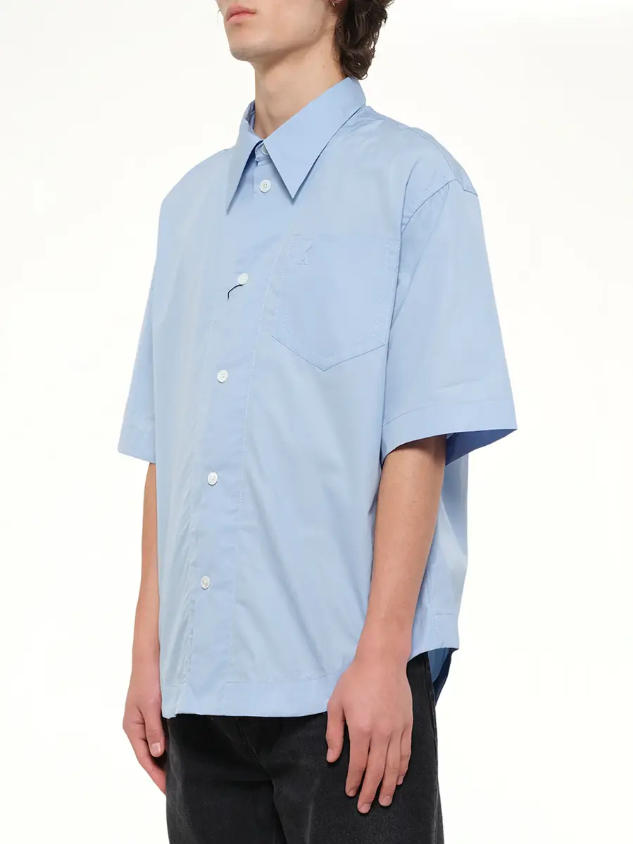 AMI PARIS Camp Collar Short Sleeve Shirt | Thumbnail 3 AMI PARIS Camp Collar Short Sleeve Shirt | Thumbnail 3