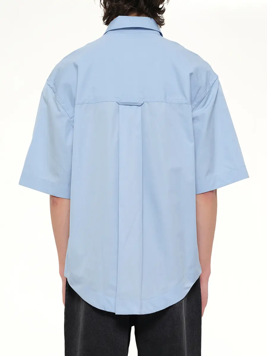 AMI PARIS Camp Collar Short Sleeve Shirt | Thumbnail 5 AMI PARIS Camp Collar Short Sleeve Shirt | Thumbnail 5