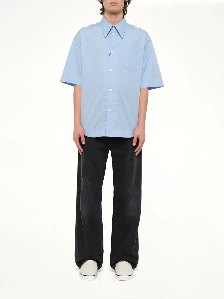 AMI PARIS Camp Collar Short Sleeve Shirt | Thumbnail 7 AMI PARIS Camp Collar Short Sleeve Shirt | Thumbnail 7