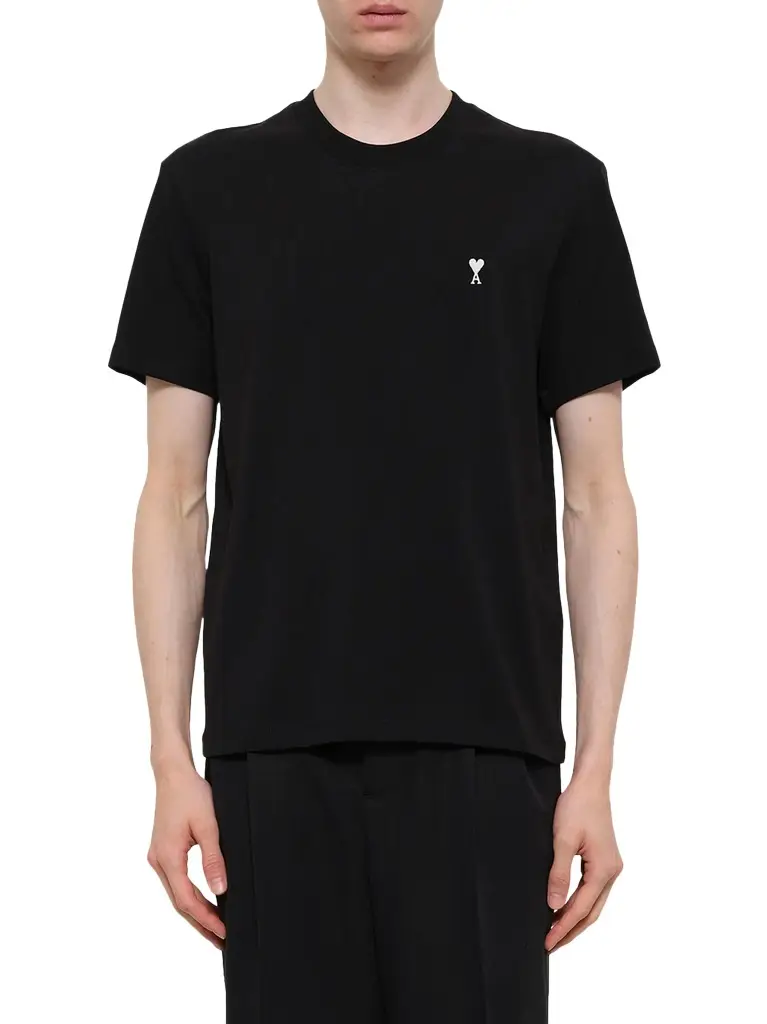 AMI PARIS Contrasted Ami De Coeur T-shirt