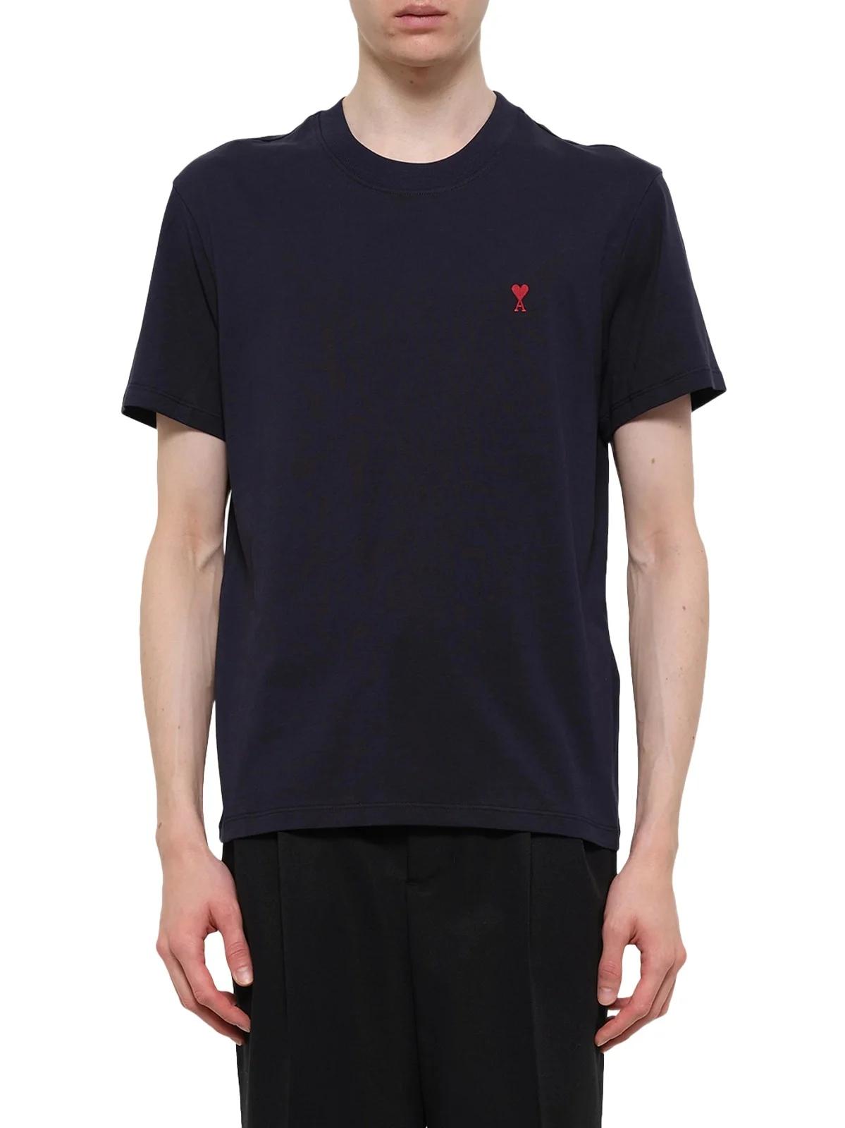 Ami De Coeur T-shirt in Navy/red Ami De Coeur T-shirt in Navy/red
