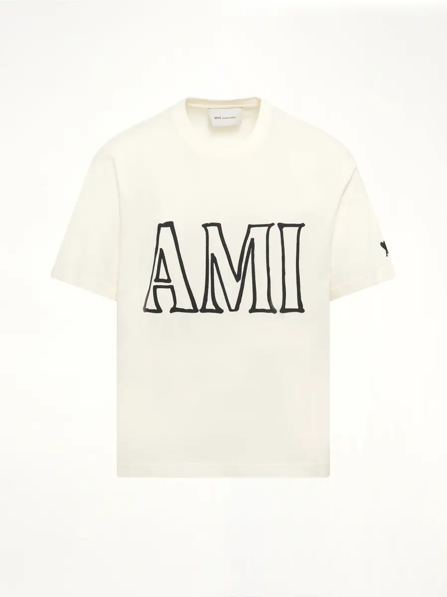 AMI PARIS Ami Paris Boxy Fit T-shirt | Thumbnail 2 AMI PARIS Ami Paris Boxy Fit T-shirt | Thumbnail 2