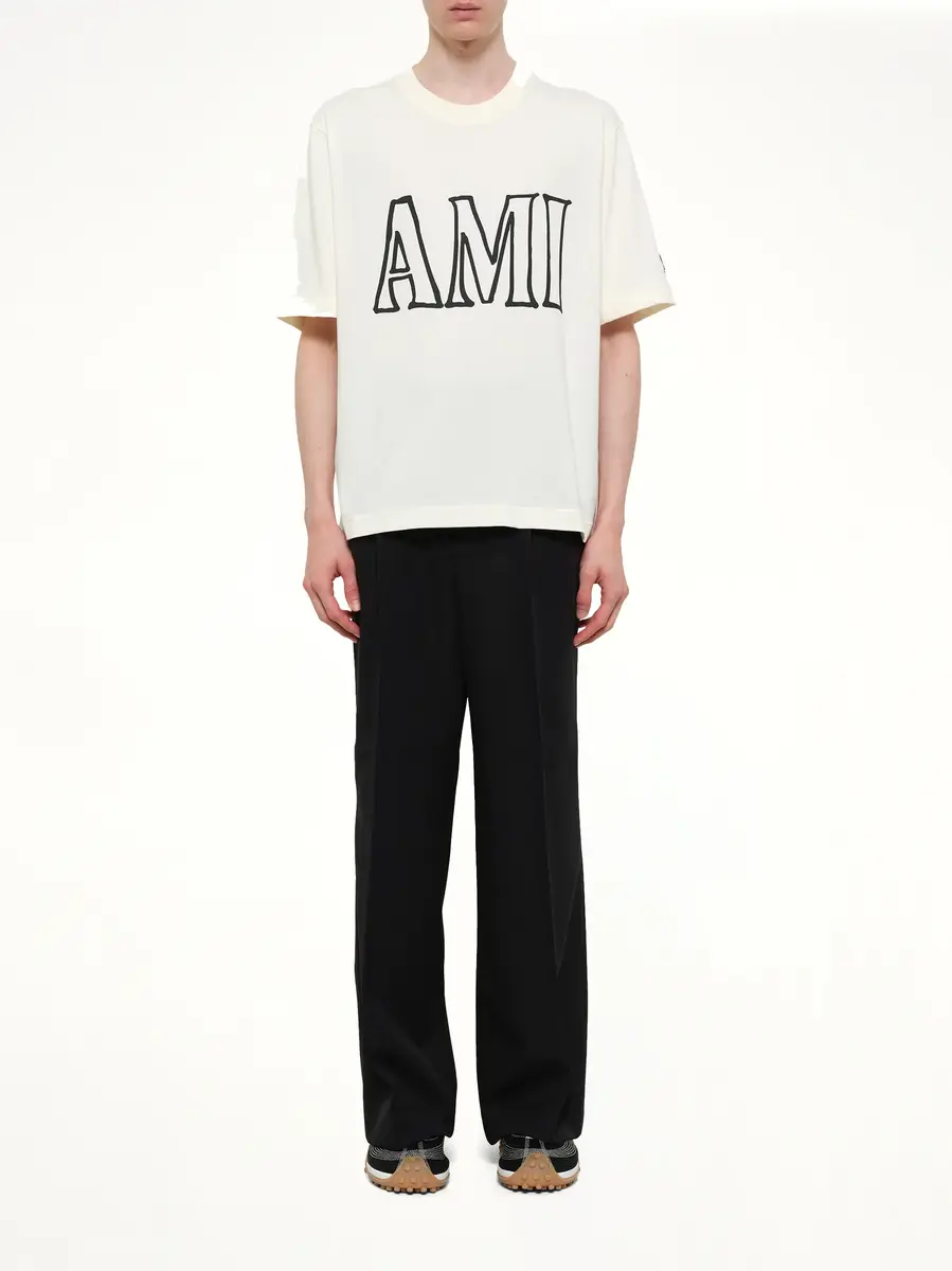 AMI PARIS Ami Paris Boxy Fit T-shirt | Thumbnail 7 AMI PARIS Ami Paris Boxy Fit T-shirt | Thumbnail 7