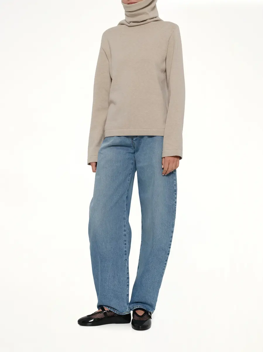 Alaïa Hooded Jumper in Sable | Thumbnail 4 Alaïa Hooded Jumper in Sable | Thumbnail 4
