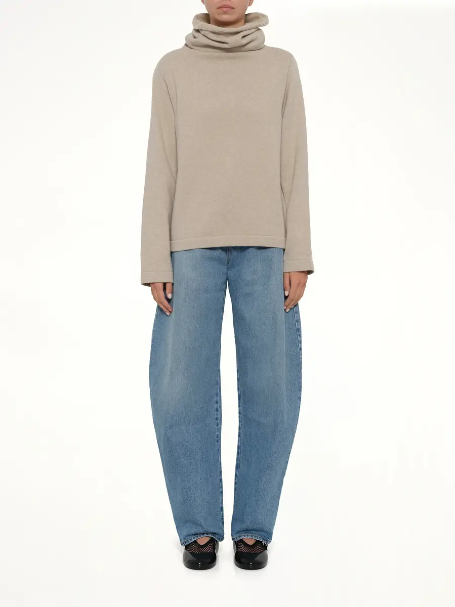 Alaïa Hooded Jumper in Sable | Thumbnail 7 Alaïa Hooded Jumper in Sable | Thumbnail 7