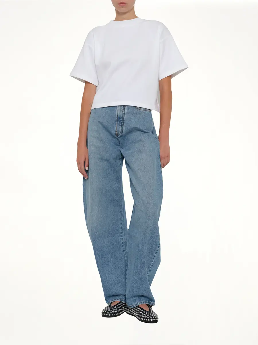Alaïa Boxy T-shirt | Thumbnail 4 Alaïa Boxy T-shirt | Thumbnail 4