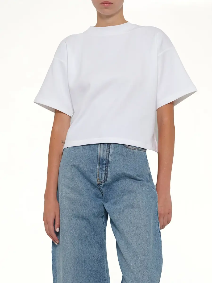 Alaïa Boxy T-shirt | Thumbnail 6 Alaïa Boxy T-shirt | Thumbnail 6