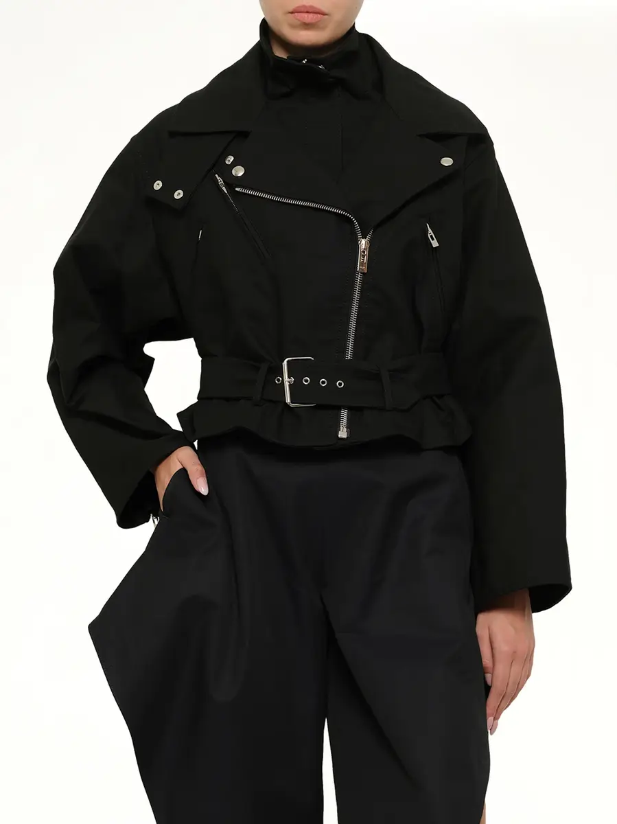 Alaïa Layered Biker | Thumbnail 6 Alaïa Layered Biker | Thumbnail 6