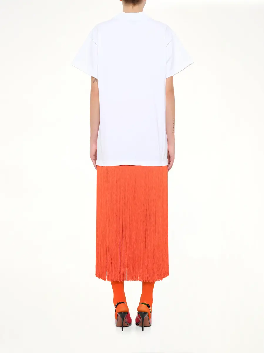 Alaïa Fringed T-shirt | Thumbnail 5