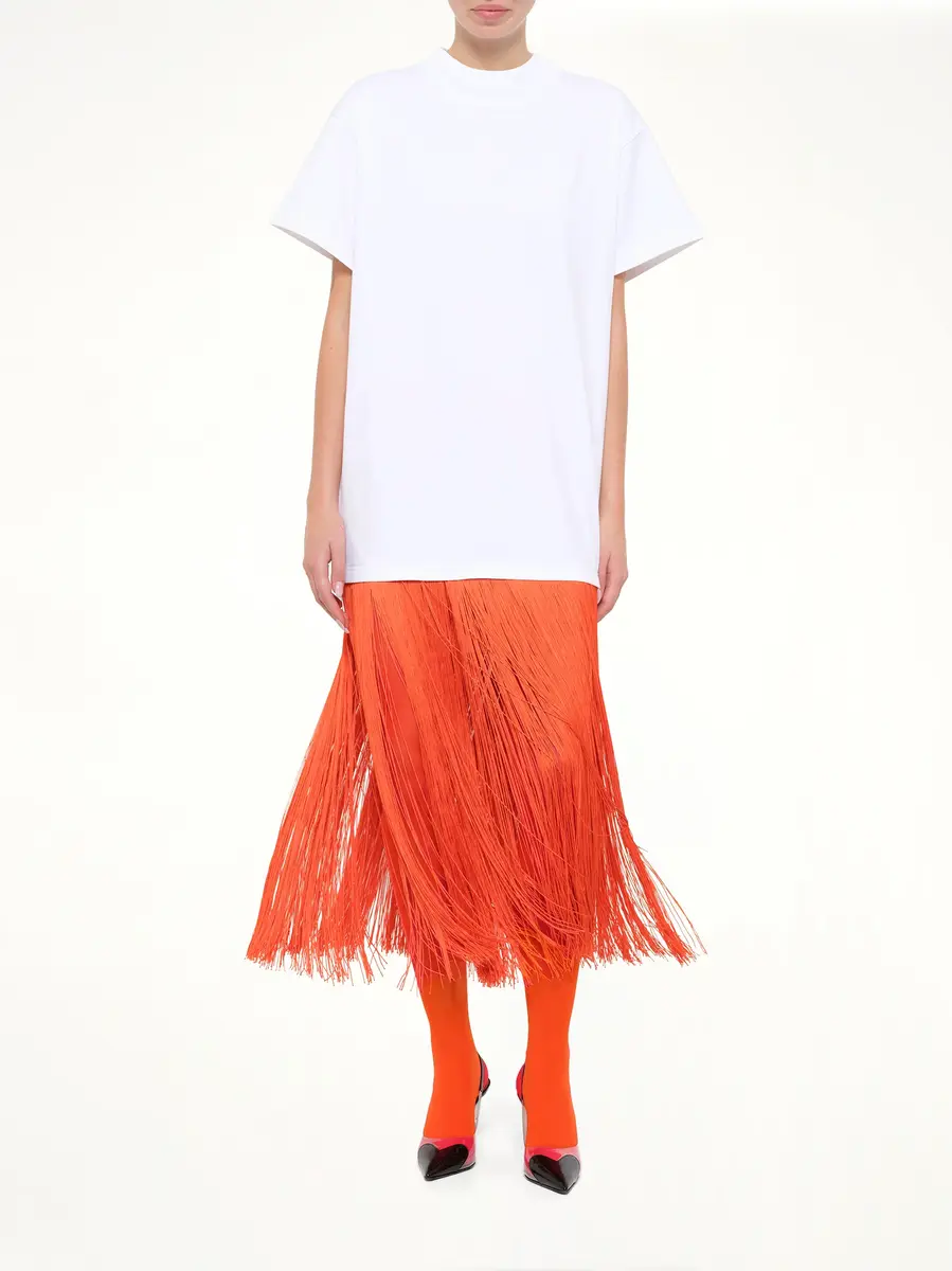 Alaïa Fringed T-shirt | Thumbnail 6