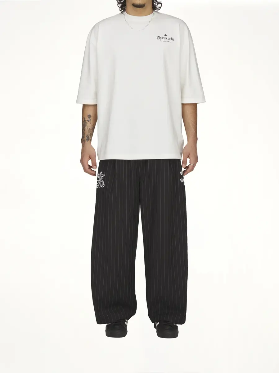 Willy Chavarria Adidas x Chavarria Logo SS T-shirt in Off White | Thumbnail 7 Willy Chavarria Adidas x Chavarria Logo SS T-shirt in Off White | Thumbnail 7