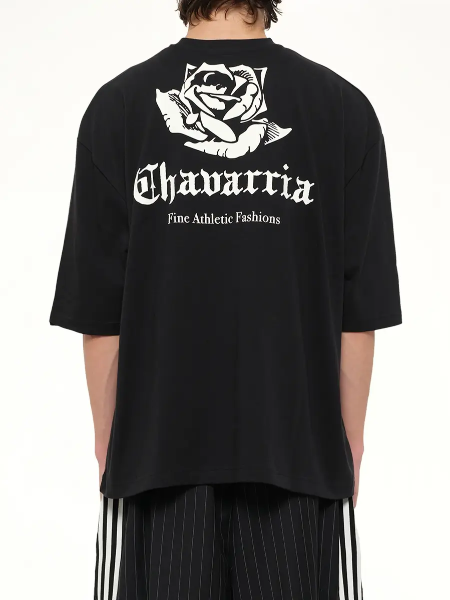 Willy Chavarria Adidas x Chavarria Logo SS T-shirt | Thumbnail 5 Willy Chavarria Adidas x Chavarria Logo SS T-shirt | Thumbnail 5