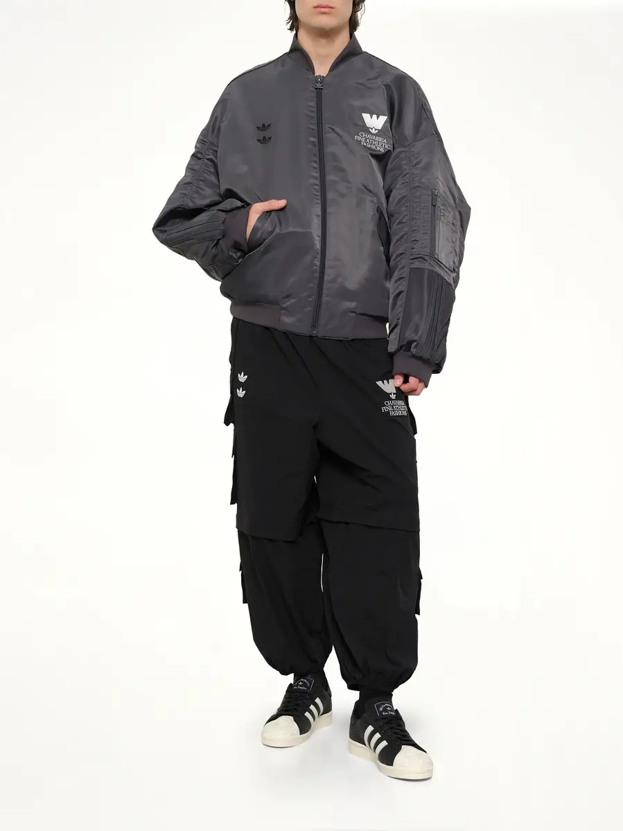 Willy Chavarria Adidas x Chavarria Satin Bomber | Thumbnail 4 Willy Chavarria Adidas x Chavarria Satin Bomber | Thumbnail 4