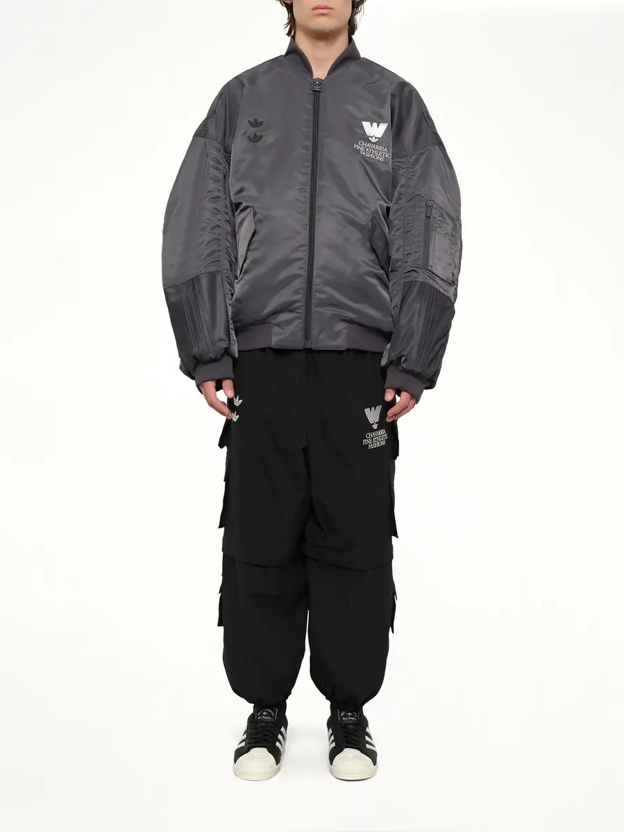 Willy Chavarria Adidas x Chavarria Satin Bomber | Thumbnail 7 Willy Chavarria Adidas x Chavarria Satin Bomber | Thumbnail 7