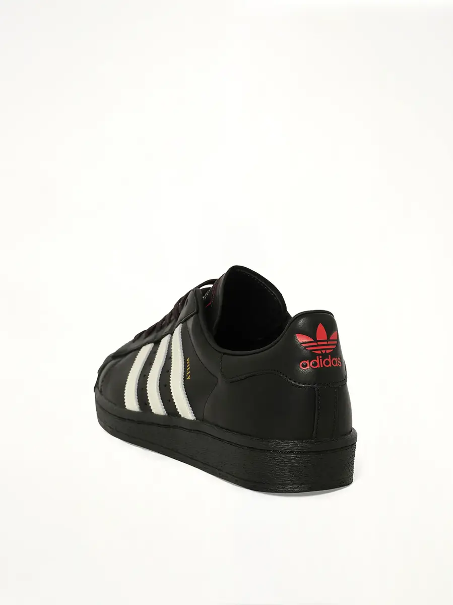 Willy Chavarria Adidas x Chavarria Superstar in Core Black/white/red | Thumbnail 3 Willy Chavarria Adidas x Chavarria Superstar in Core Black/white/red | Thumbnail 3
