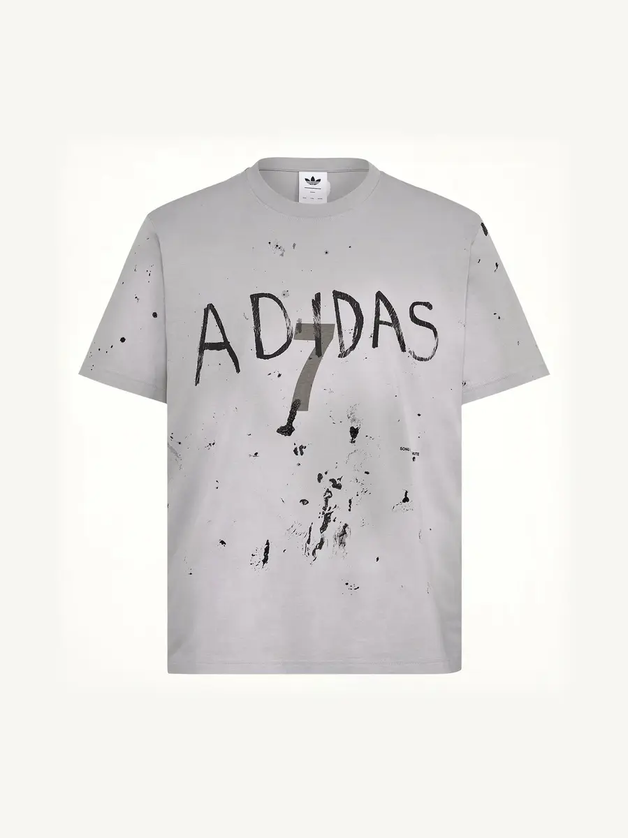 Song for the Mute Adidas x Sftm Adi007 T-shirt in Grey Two | Thumbnail 2 Song for the Mute Adidas x Sftm Adi007 T-shirt in Grey Two | Thumbnail 2