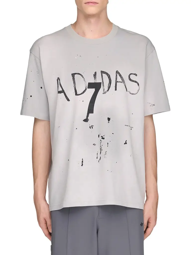 Song for the Mute Adidas x Sftm Adi007 T-shirt in Grey Two