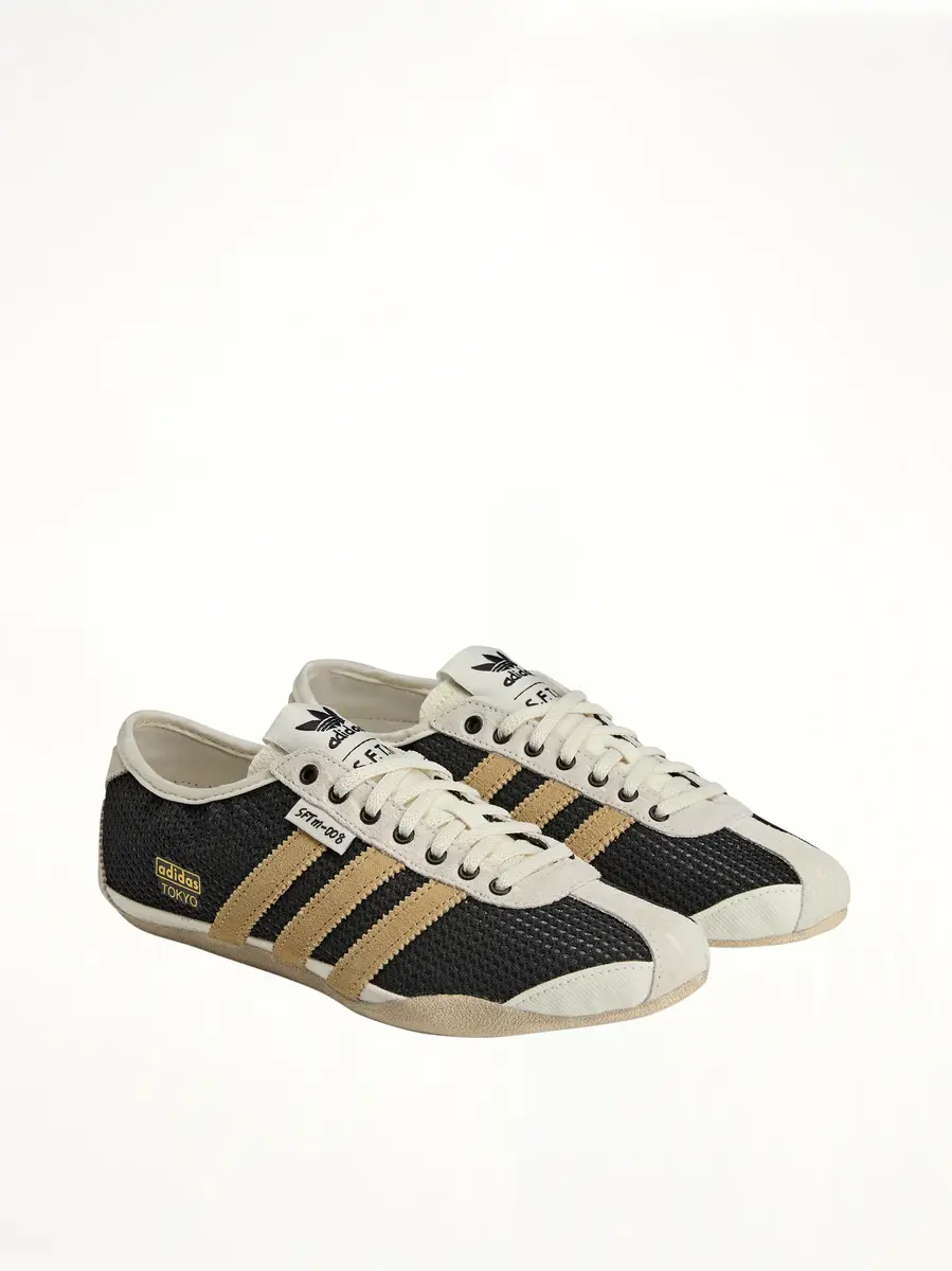 Song for the Mute Adidas x Sftm Tokyo Sneaker in Core Black/beige | Thumbnail 2 Song for the Mute Adidas x Sftm Tokyo Sneaker in Core Black/beige | Thumbnail 2