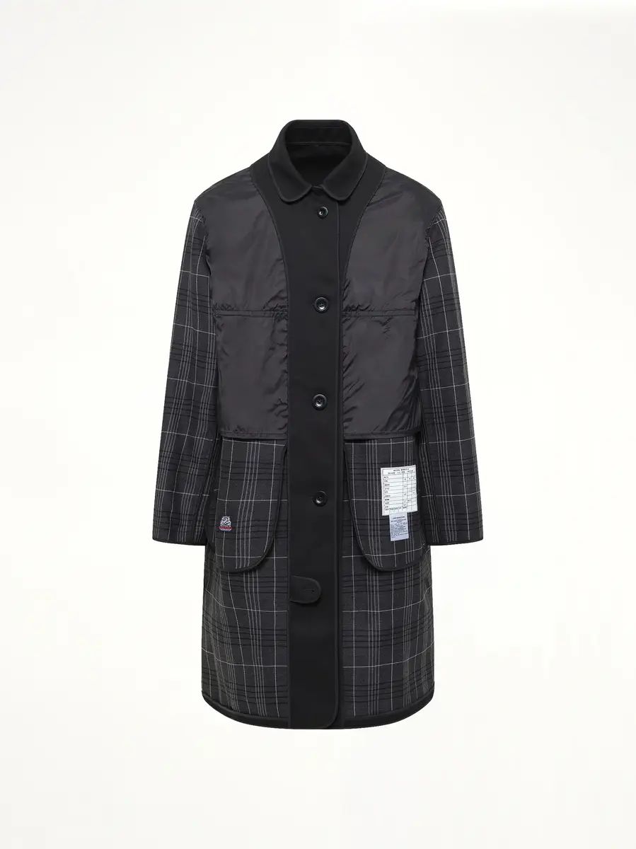 Maison Margiela Reversible Coat in Black/grey | Thumbnail 2 Maison Margiela Reversible Coat in Black/grey | Thumbnail 2
