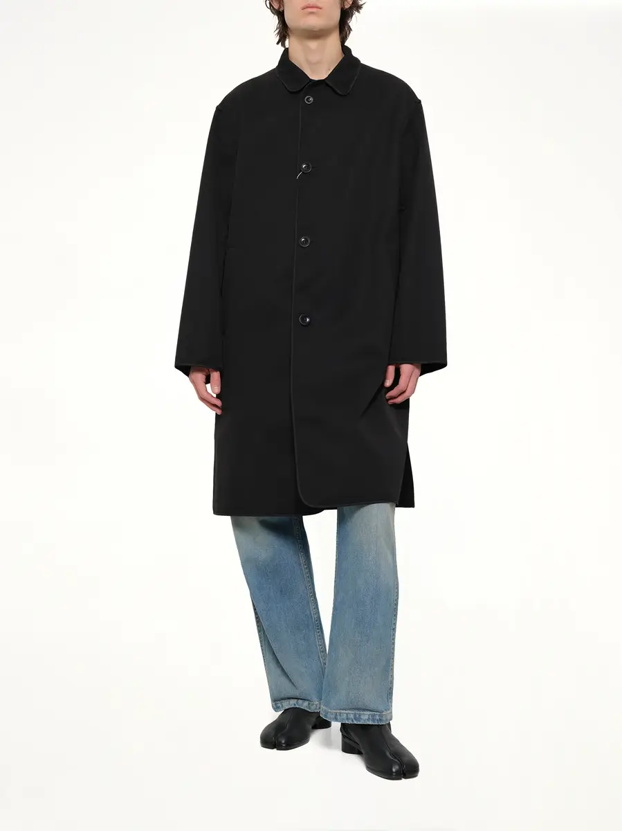 Maison Margiela Reversible Coat in Black/grey | Thumbnail 3 Maison Margiela Reversible Coat in Black/grey | Thumbnail 3