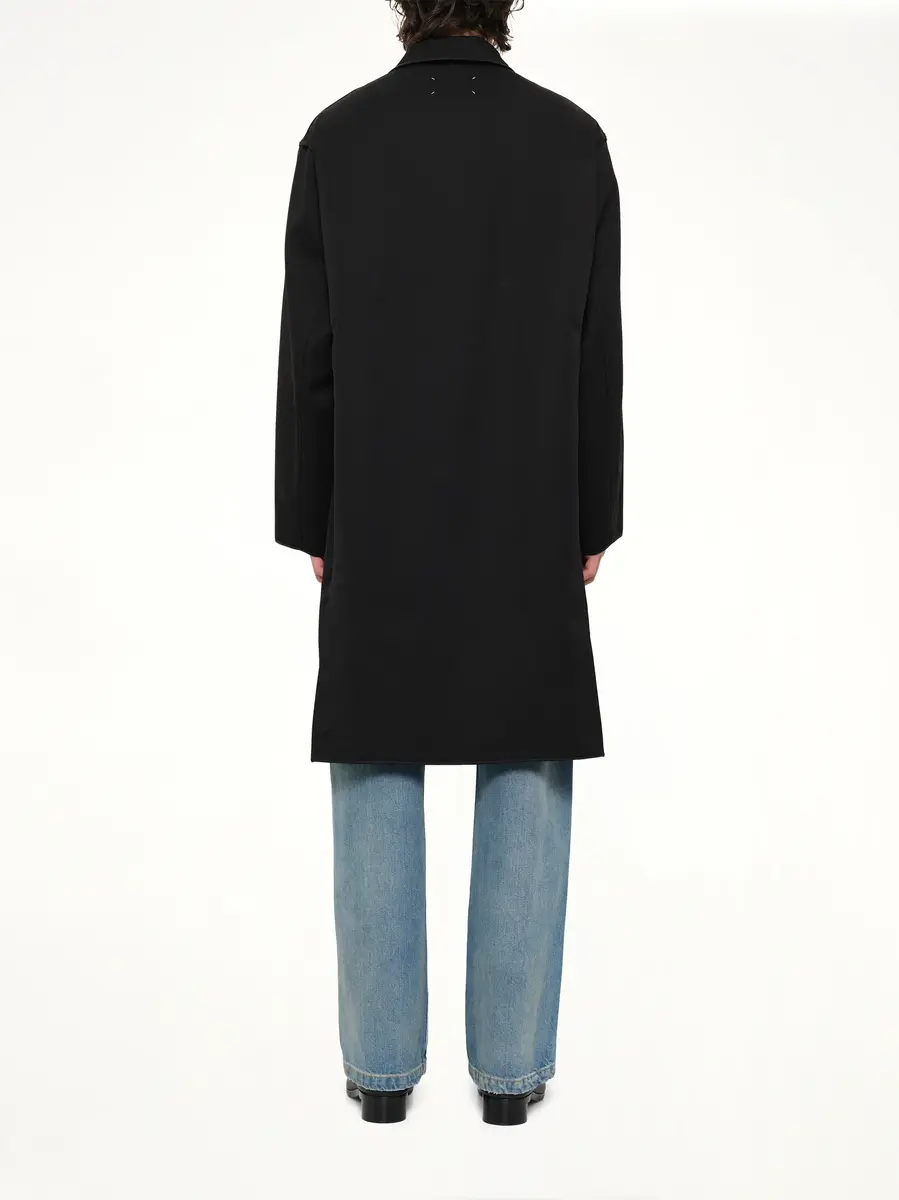 Maison Margiela Reversible Coat in Black/grey | Thumbnail 5 Maison Margiela Reversible Coat in Black/grey | Thumbnail 5