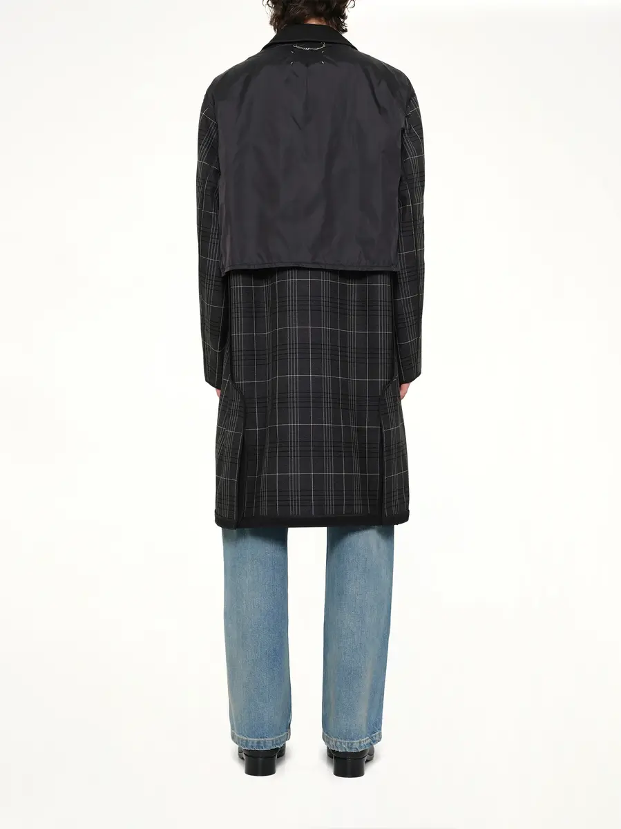 Maison Margiela Reversible Coat in Black/grey | Thumbnail 10 Maison Margiela Reversible Coat in Black/grey | Thumbnail 10