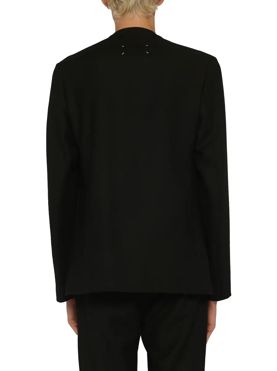 Maison Margiela Collarless Jacket | Thumbnail 5 Maison Margiela Collarless Jacket | Thumbnail 5