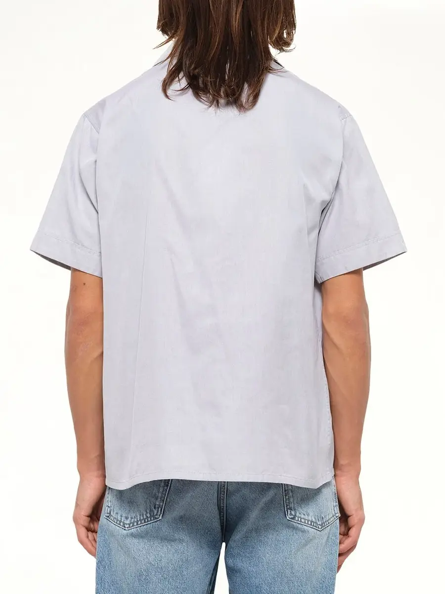 Maison Margiela Short Sleeve Shirt in Pearl Grey | Thumbnail 5 Maison Margiela Short Sleeve Shirt in Pearl Grey | Thumbnail 5