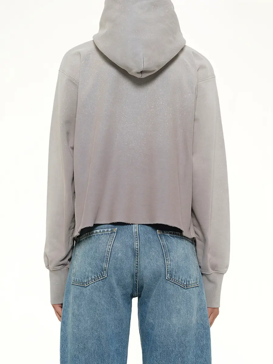 Maison Margiela Number Hoodie in Dusty Pink | Thumbnail 5 Maison Margiela Number Hoodie in Dusty Pink | Thumbnail 5