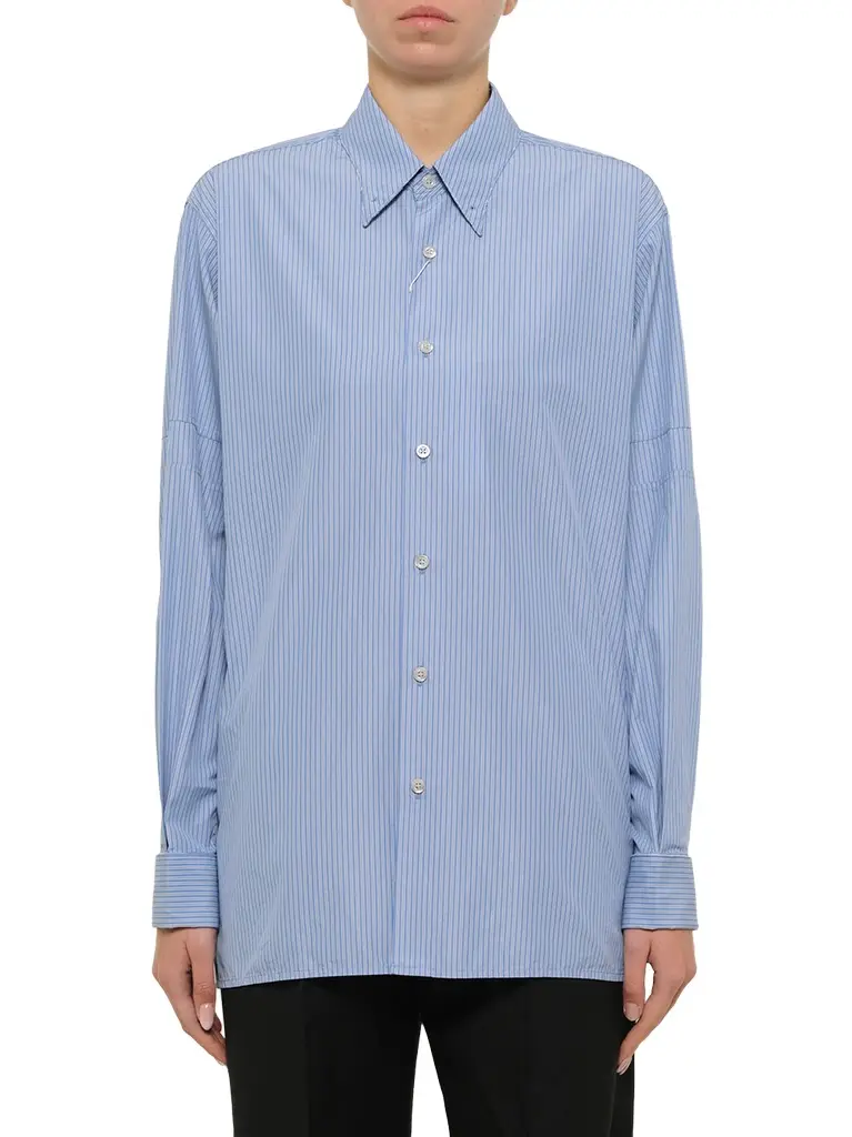 Stripe Shirt in Light Blue/grey Stripe Shirt in Light Blue/grey