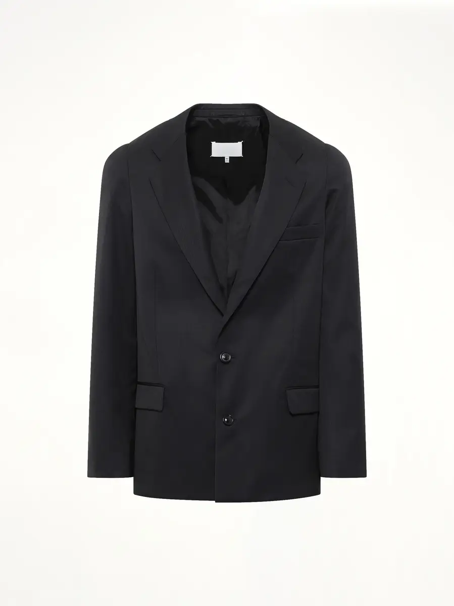 Maison Margiela Compact Light Wool Blazer | Thumbnail 2 Maison Margiela Compact Light Wool Blazer | Thumbnail 2