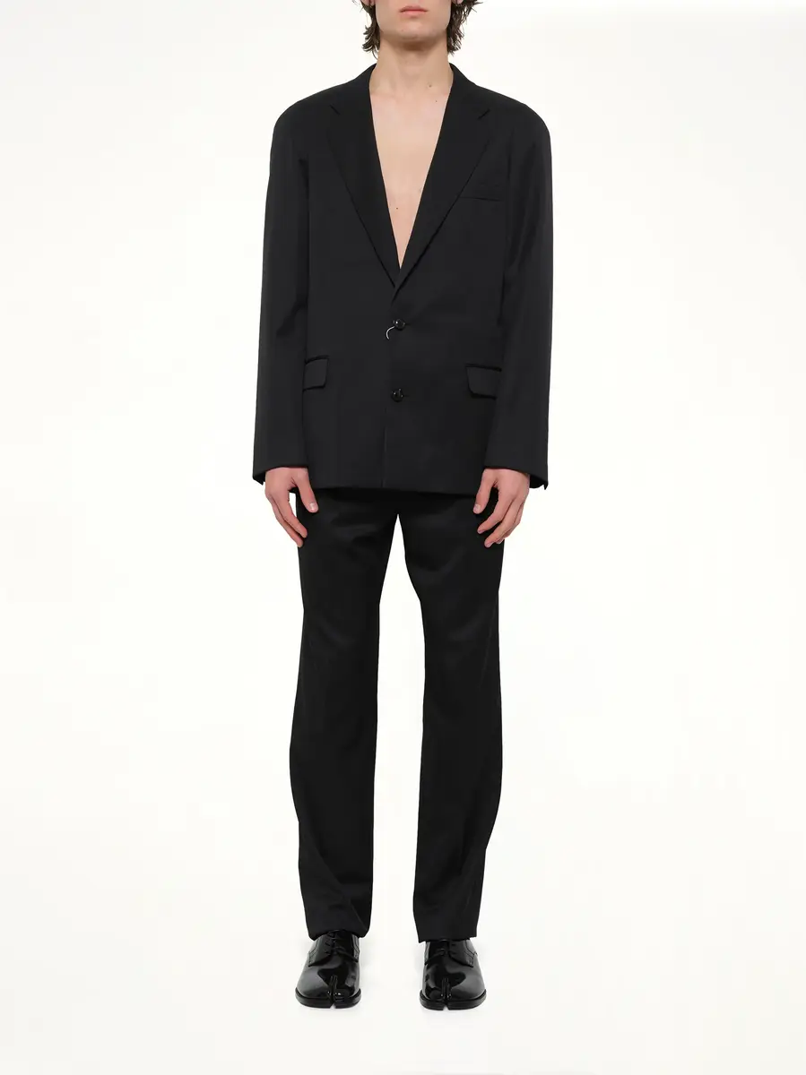 Maison Margiela Compact Light Wool Blazer | Thumbnail 7 Maison Margiela Compact Light Wool Blazer | Thumbnail 7