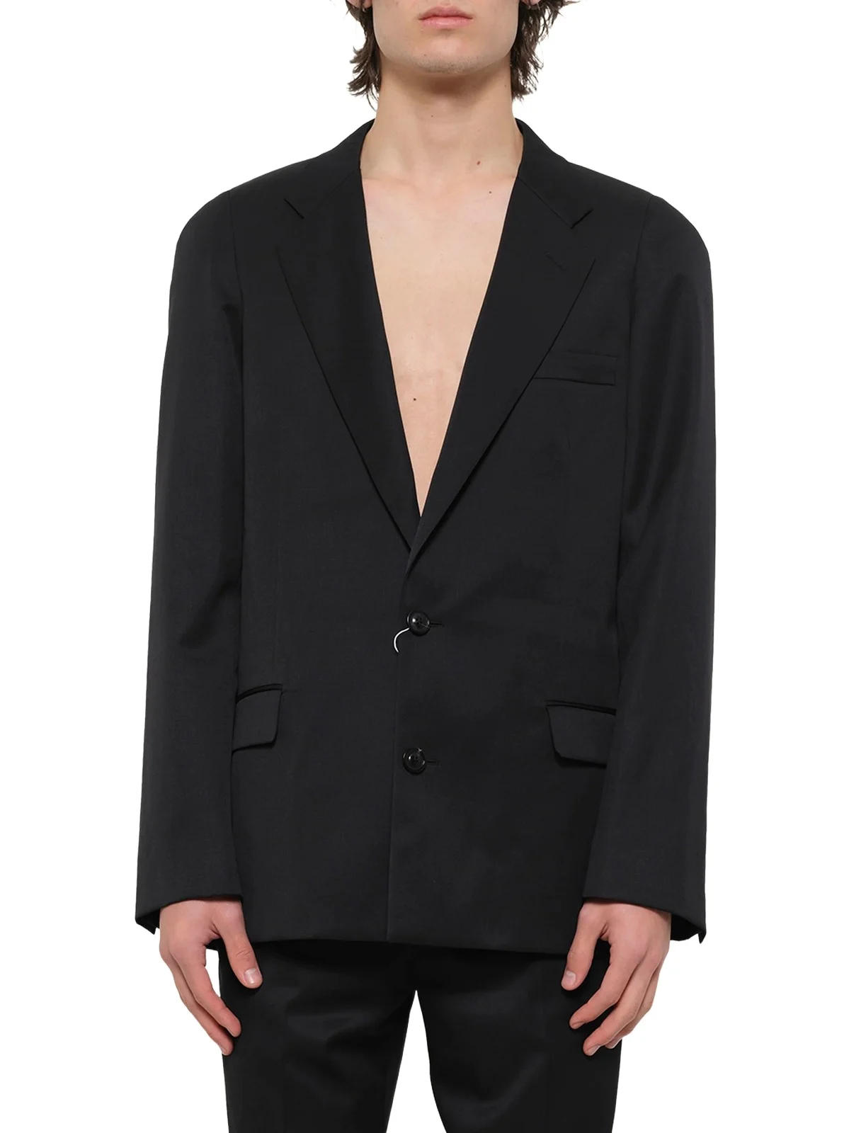 Compact Light Wool Blazer