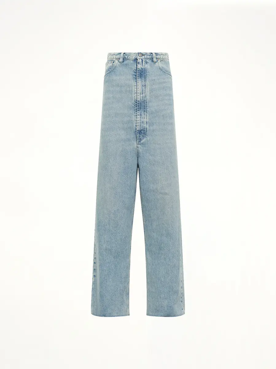 Maison Margiela Dropped Crotch Jeans in Ice Blue | Thumbnail 2 Maison Margiela Dropped Crotch Jeans in Ice Blue | Thumbnail 2
