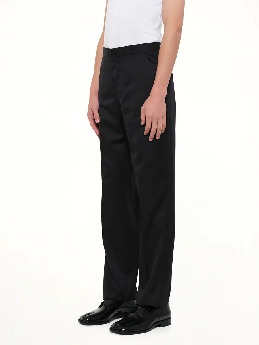 Maison Margiela Compact Light Wool Suit Pants | Thumbnail 3