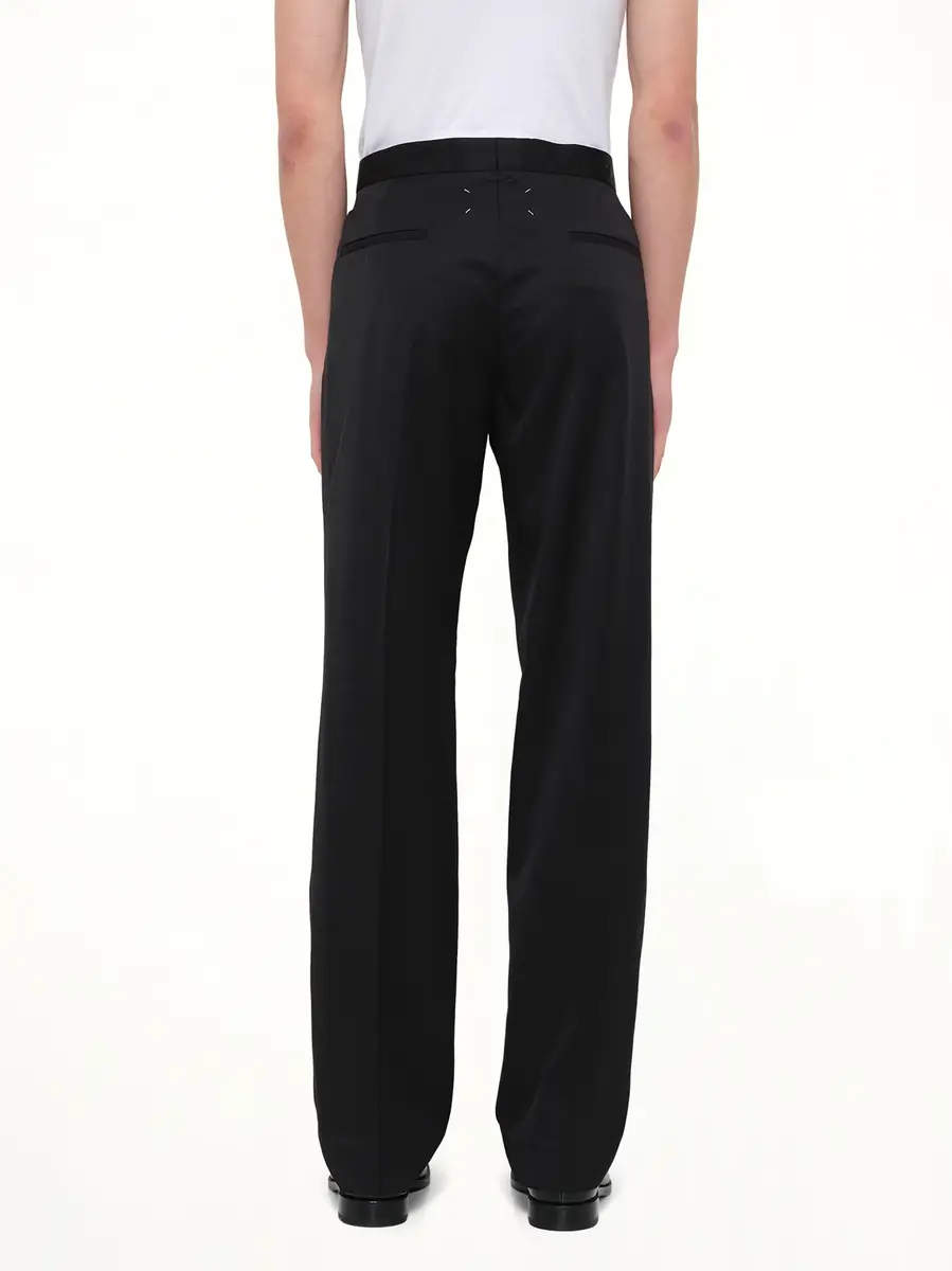 Maison Margiela Compact Light Wool Suit Pants | Thumbnail 5