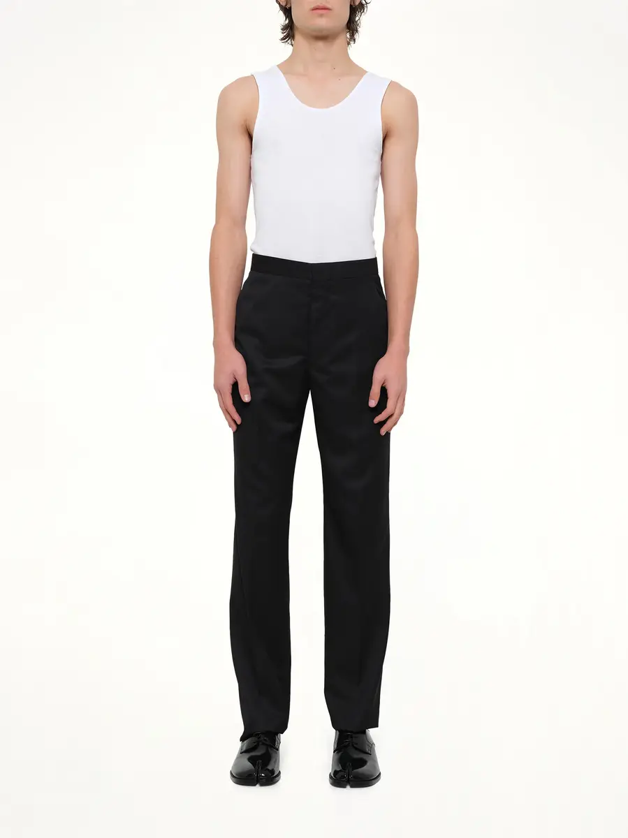 Maison Margiela Compact Light Wool Suit Pants | Thumbnail 7